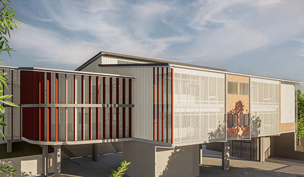 Artist rendering of new learning centre