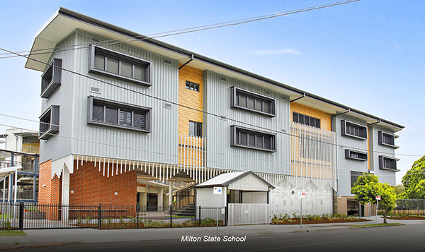 3D render of new building planned for Milton State School